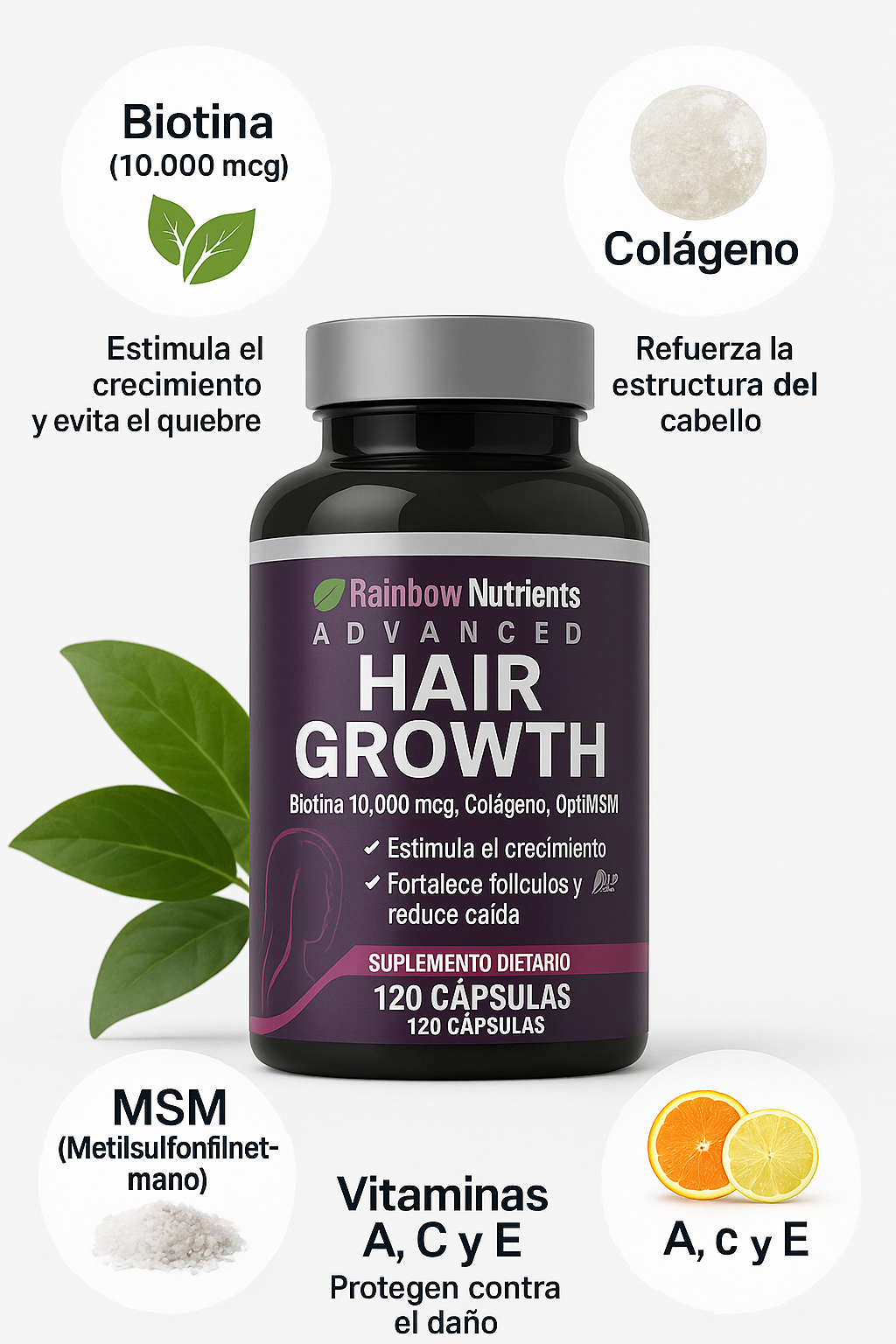 HAIR GROWHT PRO   x 120 caps